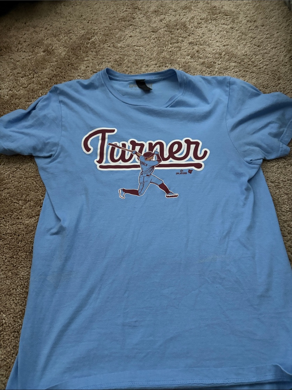 Trea Turner Baseball Shirt Size Small